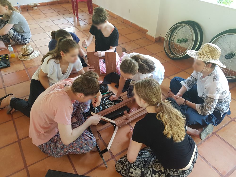 Building Wheelchairs in Cambodia